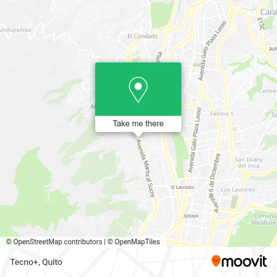 Tecno+ map