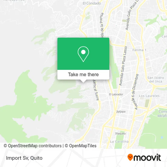 Import Sv map