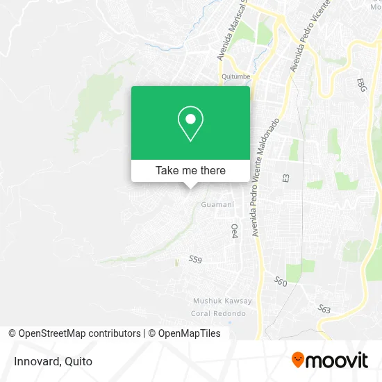 Innovard map