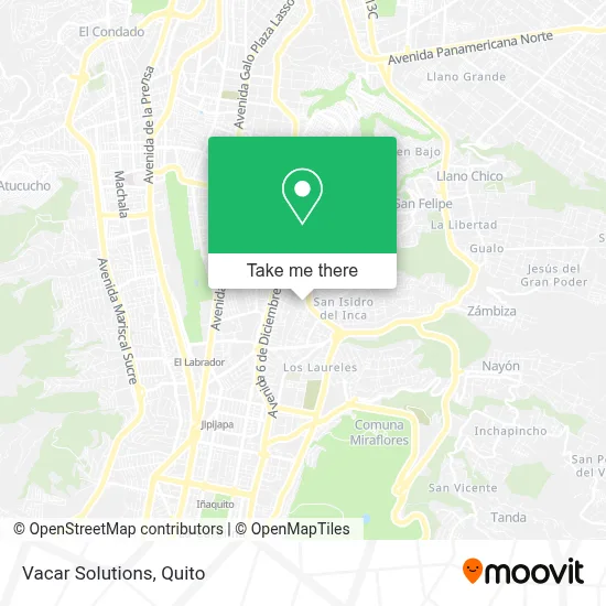 Vacar Solutions map