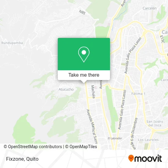 Fixzone map