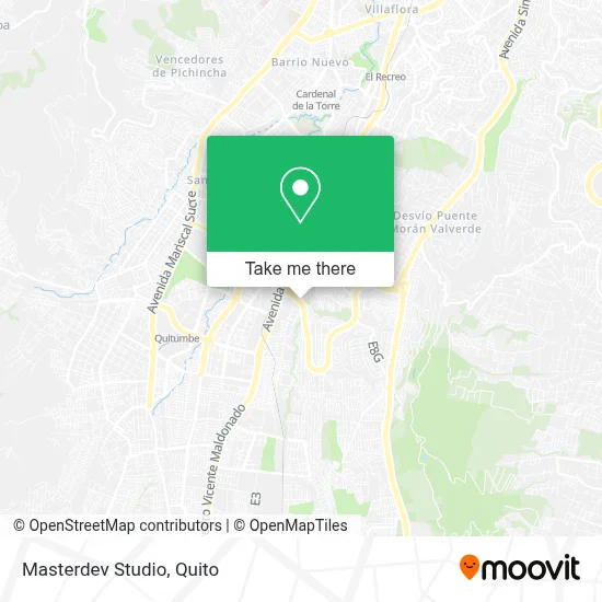 Mapa de Masterdev Studio