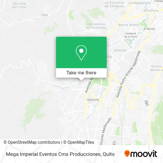 Mega Imperial Eventos Cms Producciones map