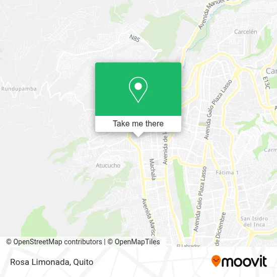 Rosa Limonada map