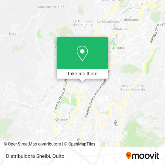 Distribuidora Sheibi map