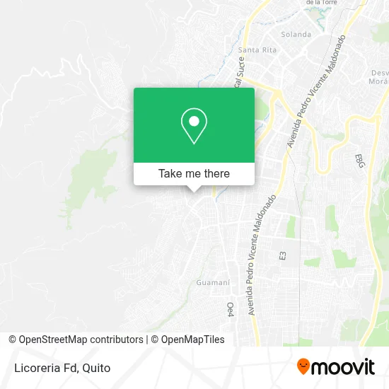 Licoreria Fd map