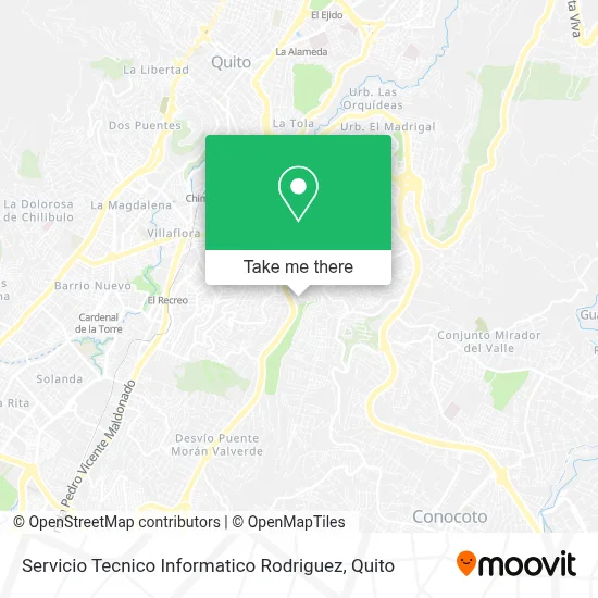 Servicio Tecnico Informatico Rodriguez map