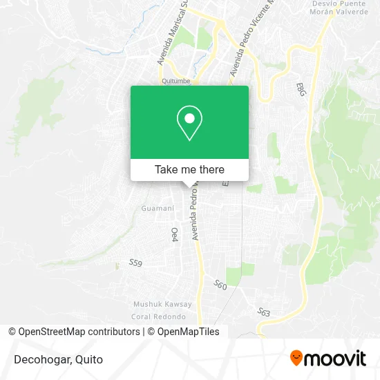 Decohogar map