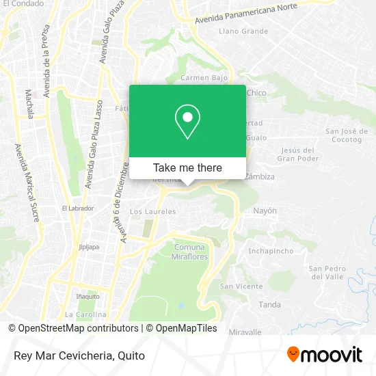 Rey Mar Cevicheria map