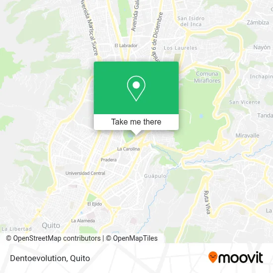 Dentoevolution map
