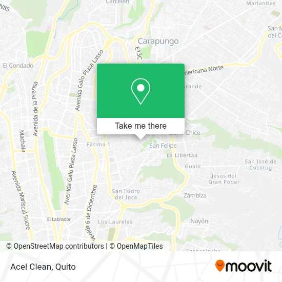 Acel Clean map