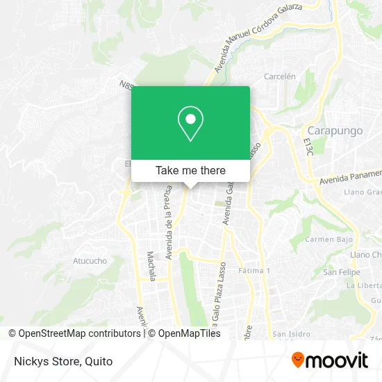 Nickys Store map