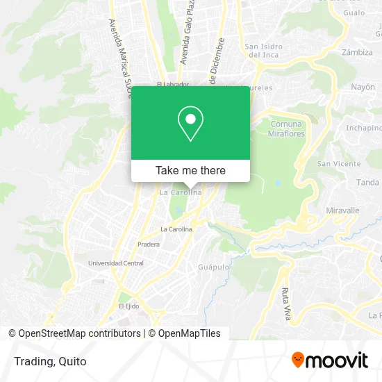Trading map
