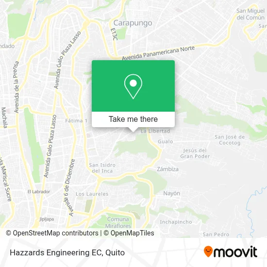 Hazzards Engineering EC map