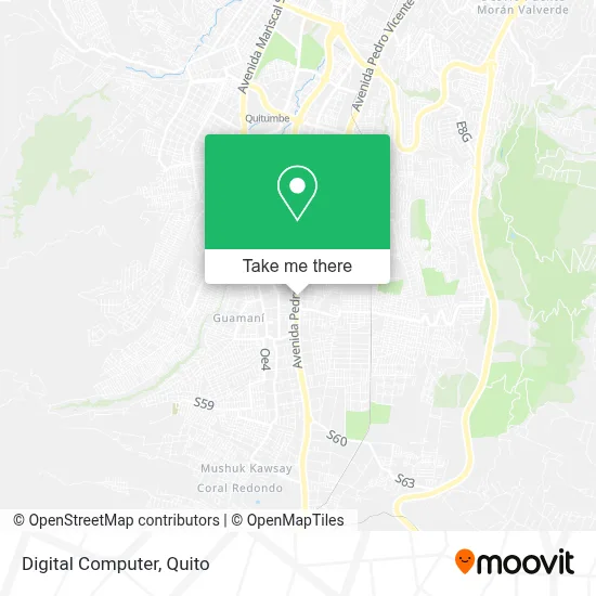 Digital Computer map