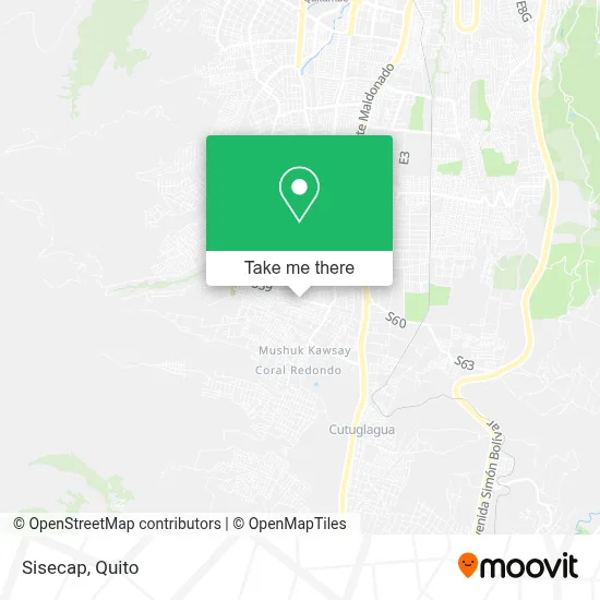 Sisecap map
