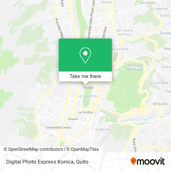 Digital Photo Express Konica map