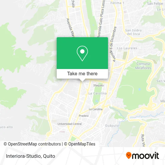Interiora-Studio map