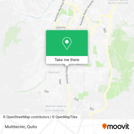 Multitecnic map