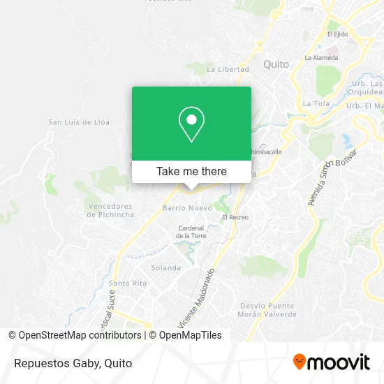 Repuestos Gaby map
