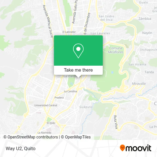 Way U2 map