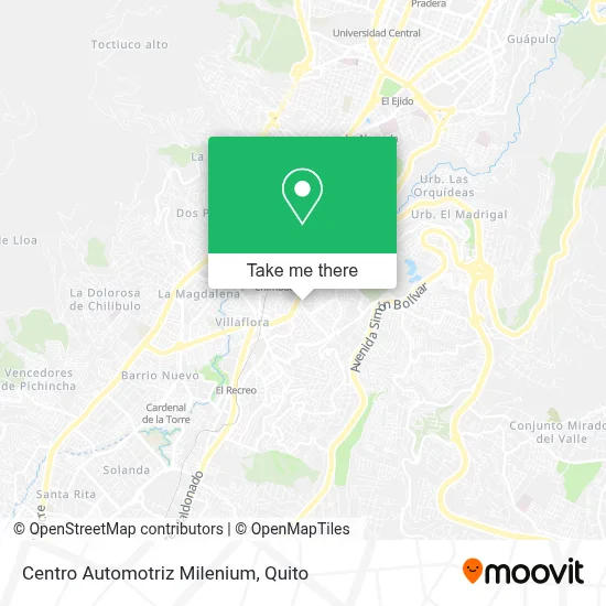 Centro Automotriz Milenium map