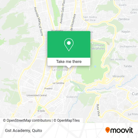 Gst Academy map