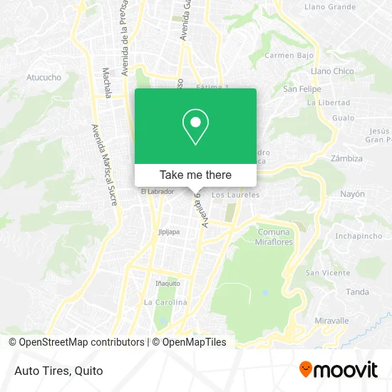 Auto Tires map