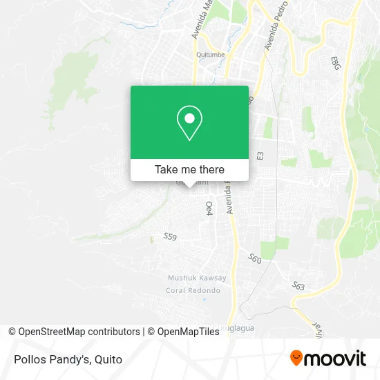Pollos Pandy's map