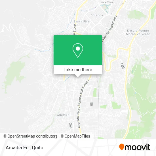 Arcadia Ec. map