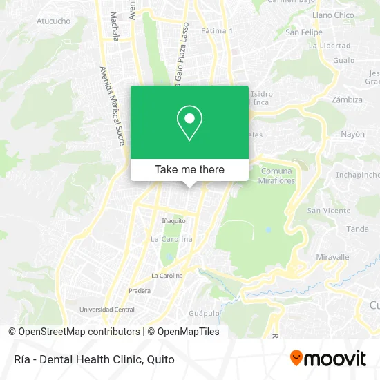 Ría - Dental Health Clinic map