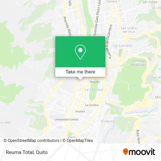 Reuma Total map