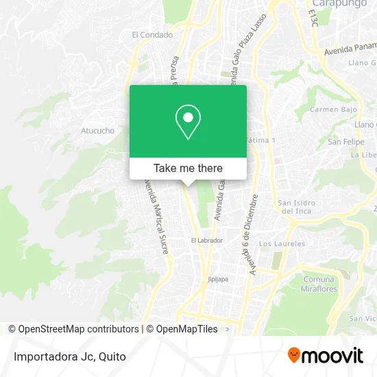 Importadora Jc map