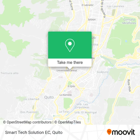 Smart Tech Solution EC map