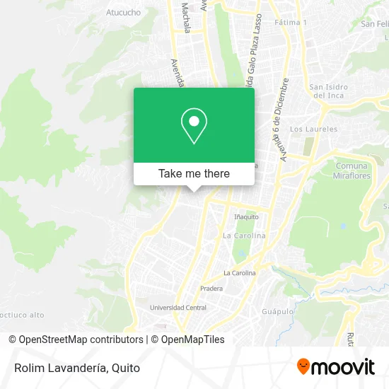 Rolim Lavandería map