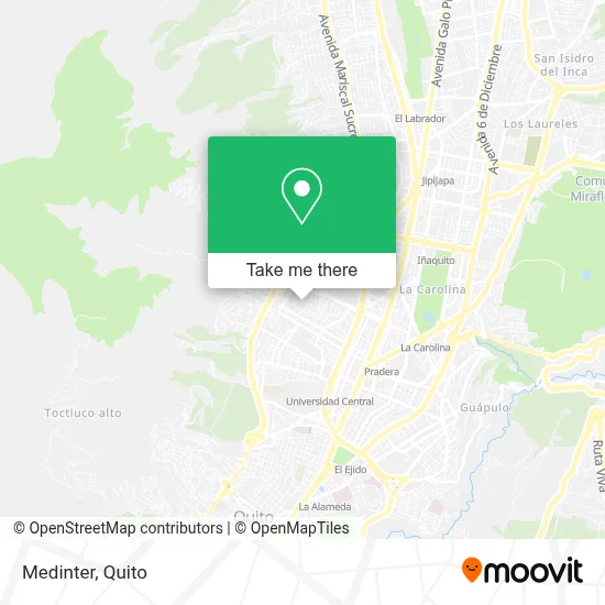 Medinter map