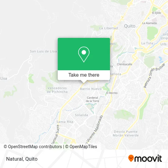 Natural map