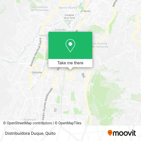 Distribuidora Duque map