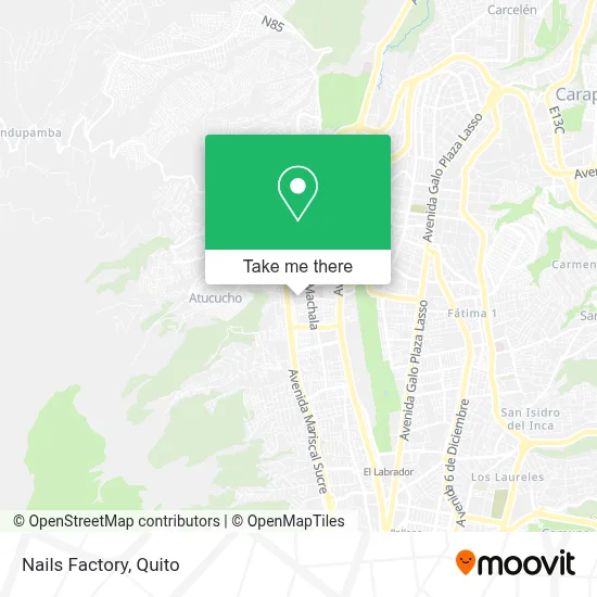Nails Factory map