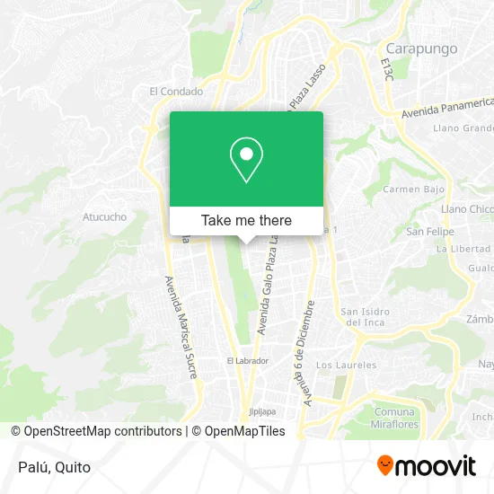Palú map
