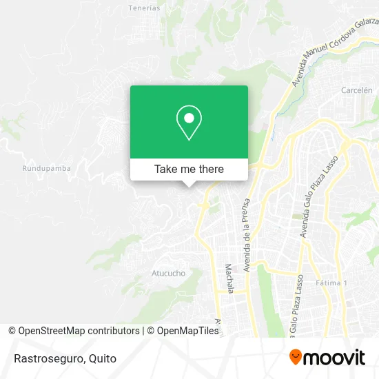 Rastroseguro map