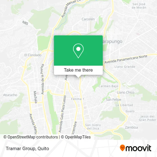 Tramar Group map