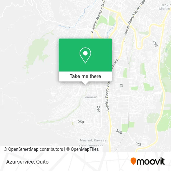 Azurservice map