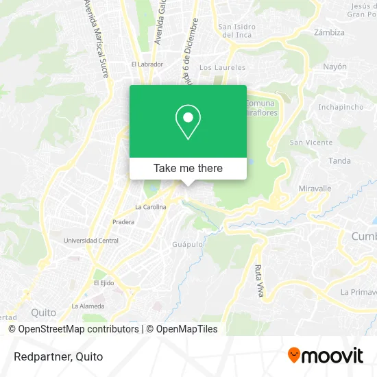 Redpartner map