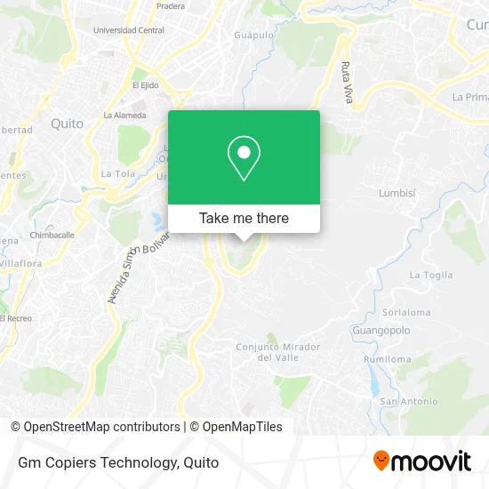 Gm Copiers Technology map
