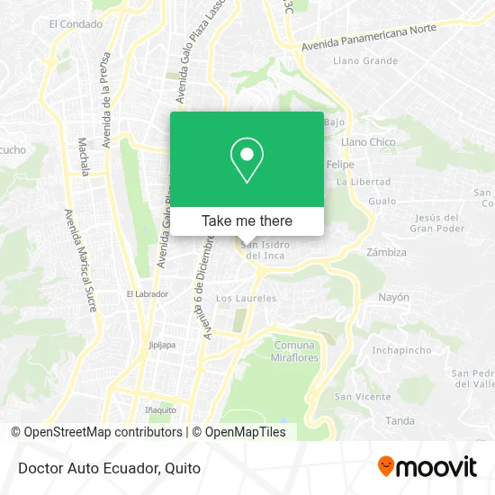 Doctor Auto Ecuador map