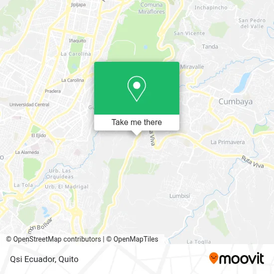 Qsi Ecuador map