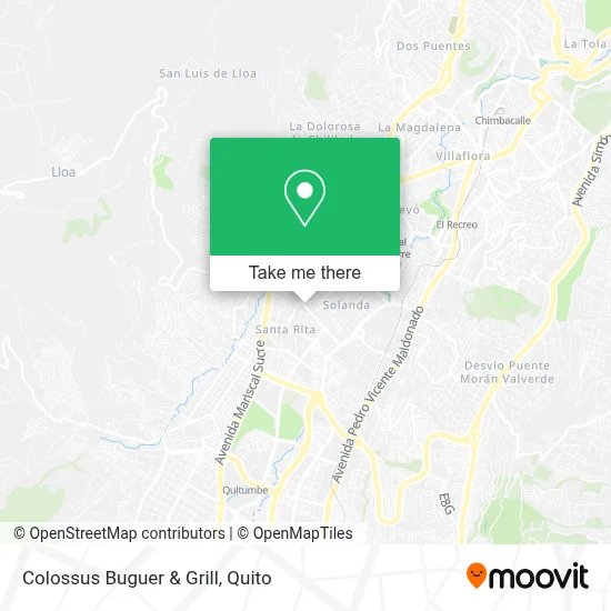 Colossus Buguer & Grill map