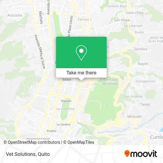 Vet Solutions map