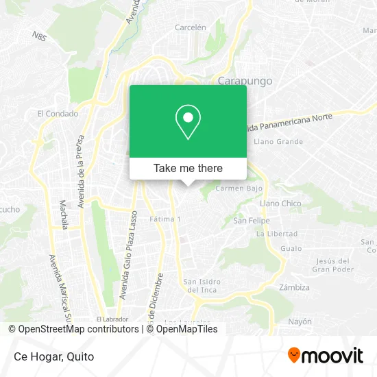 Ce Hogar map